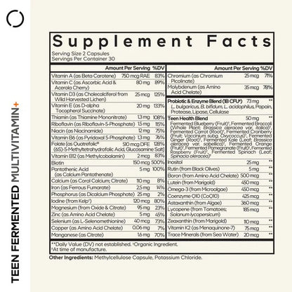 Teen's Daily Multivitamin+